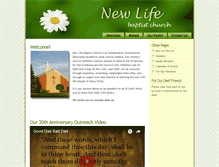 Tablet Screenshot of nlbaptist.com